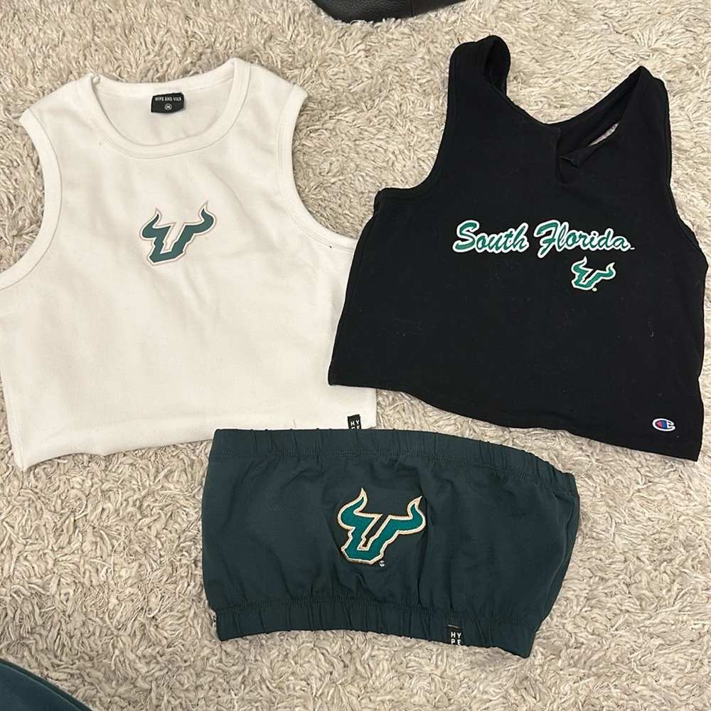 3 usf tailgate tops